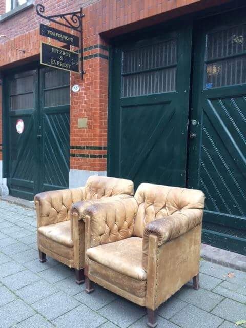 Souvenir Finds: Leather Chairs from Fitzroy and Everest in Rotterdam